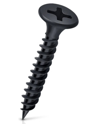 Interior Black Screws 30mm