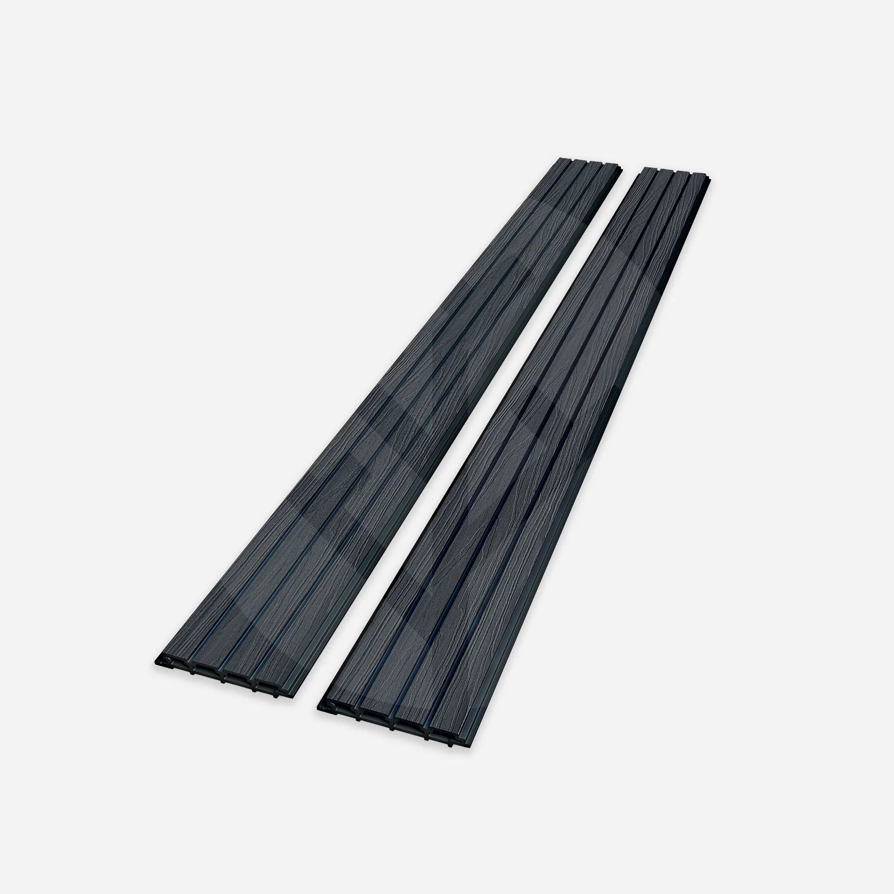 Acupanel® | Black | Exterior Composite Wood-Effect Slat Wall Panels