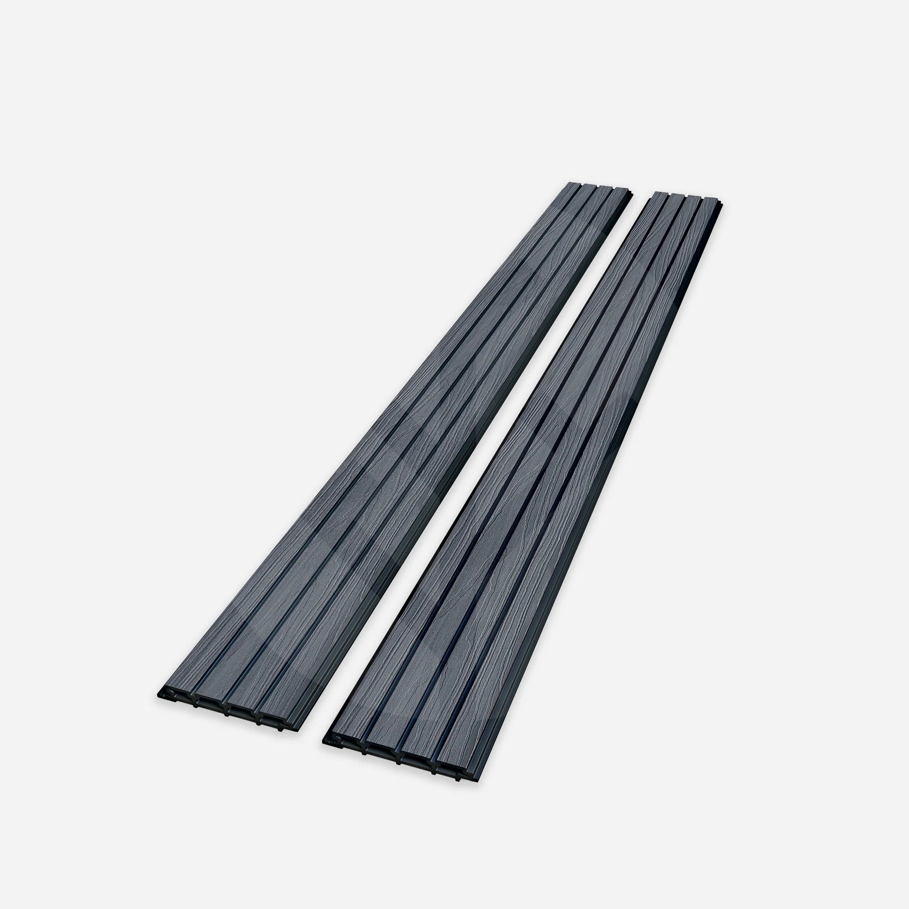 Acupanel® | Grey | Exterior Composite Wood-Effect Slat Wall Panels