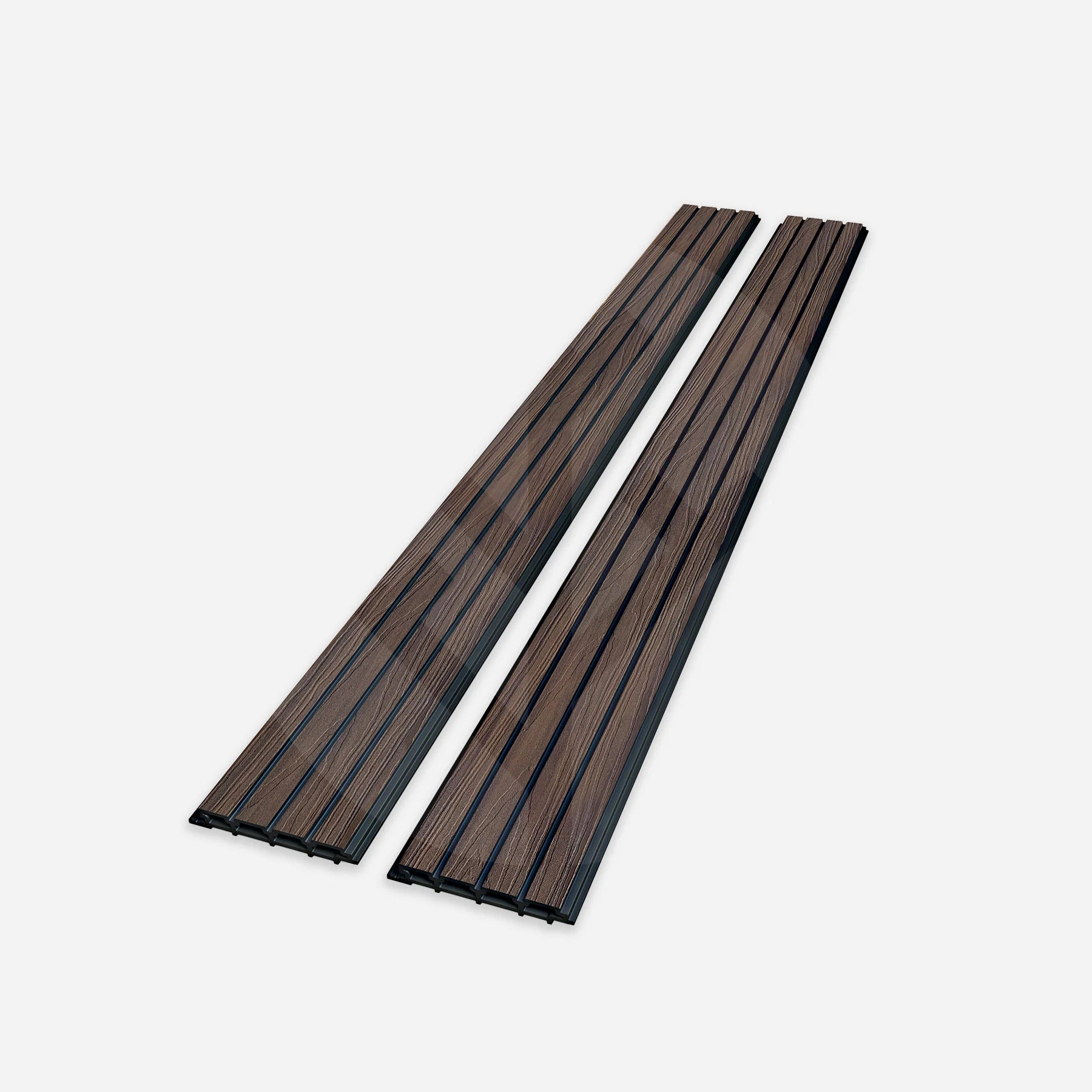 Acupanel® | Walnut | Exterior Composite Wood-Effect Slat Wall Panels