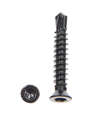 Acupanel® | Black | Joist Screws for Exterior Composite Slat Wall Panels