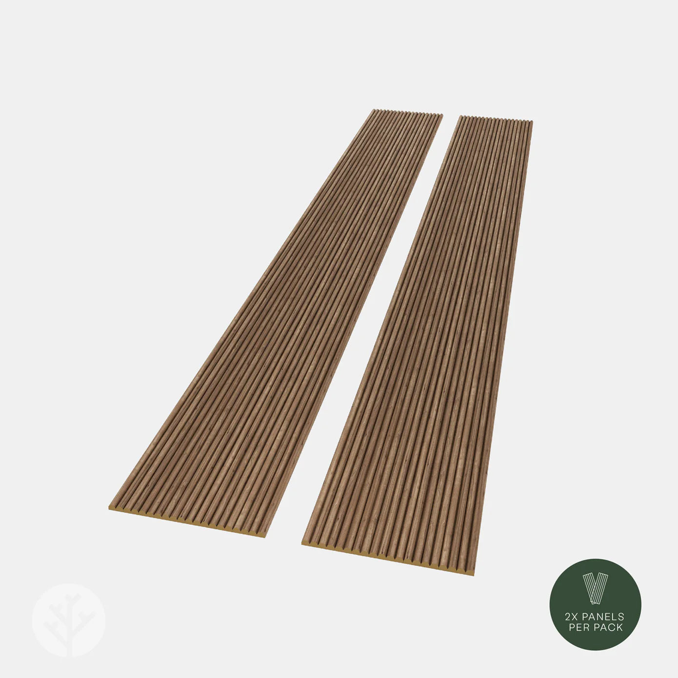 Flutto™ Walnut Mini-Ridge Flexible Tambour Wood Panels