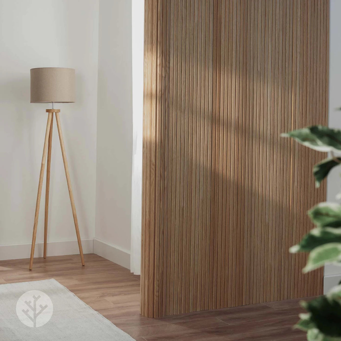 Flutto™ Oak Slat Flexible Tambour Wood Panels