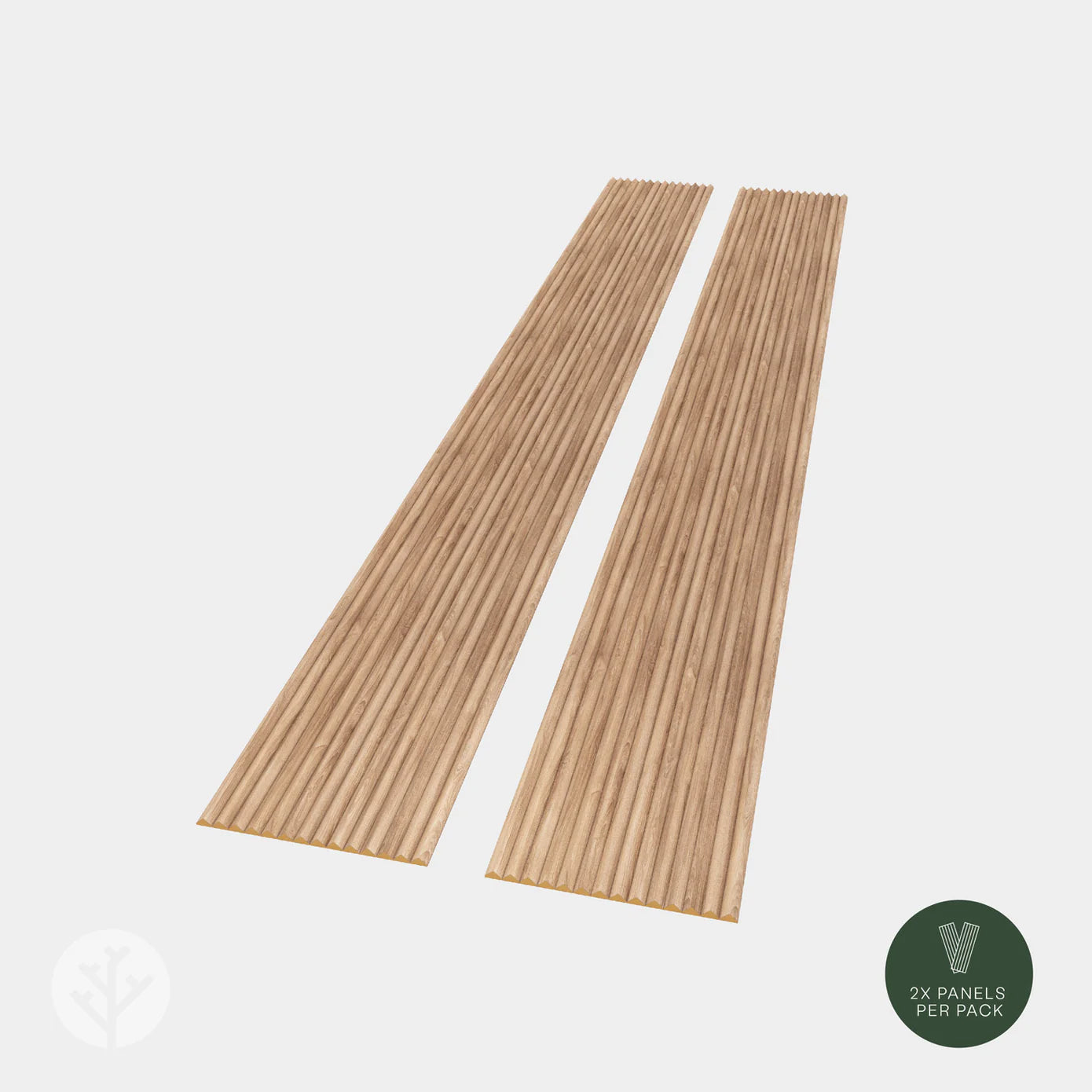 Flutto™ Oak Zigzag Flexible Tambour Wood Panels