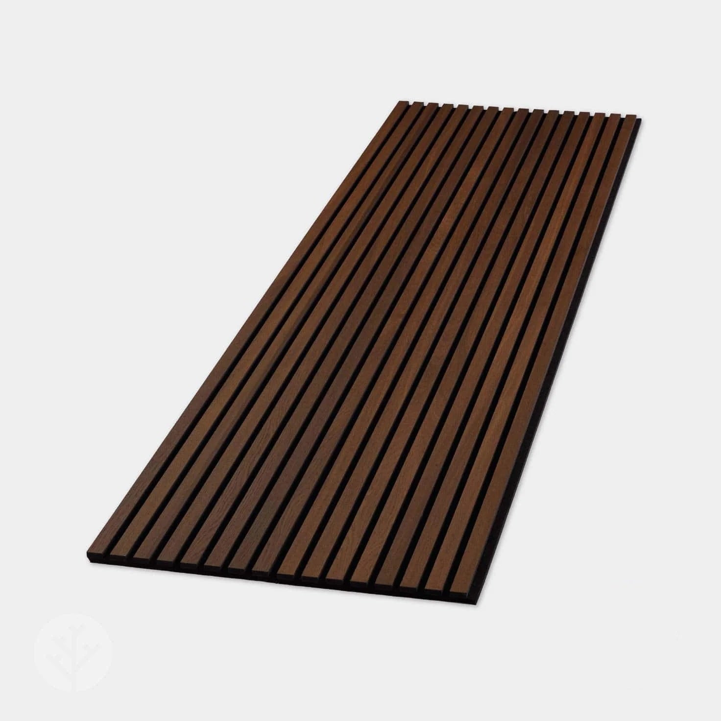 Smoked Oak Acoustic Slat Wood Wall Panels