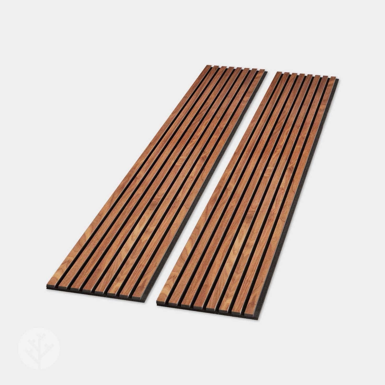 Essential Range | Natural Walnut Acoustic Slat Wood Wall Panels