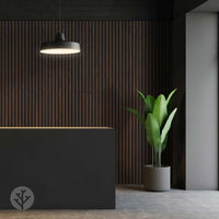 WVH® Acoustic Slat Wood Wall Panels 240cm x 64cm Smoked Oak Acoustic Slat Wood Wall Panels